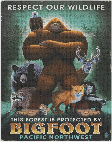 Respect our Wildlife 1000 piece puzzle