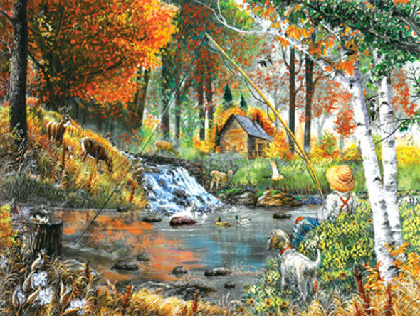 Fishing Companion 500 piece puzzle