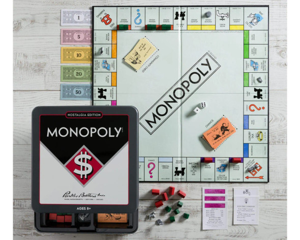 Monopoly Nostalgia Tin