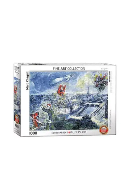 Le Bouquet de Paris by Marc Chagall 1000-Piece Puzzle