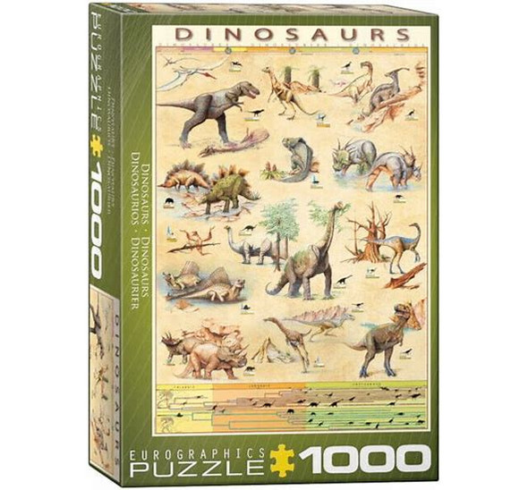 Dinosaurs 1000-Piece Puzzle