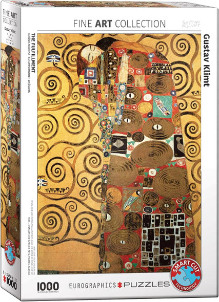The Fulfillment (Detail) by Gustav Klimt 1000-Piece Puzzle