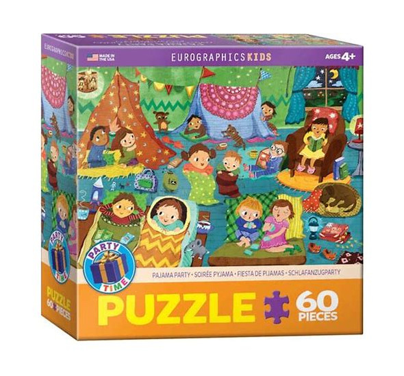 Pajama Party 60-Piece Puzzle