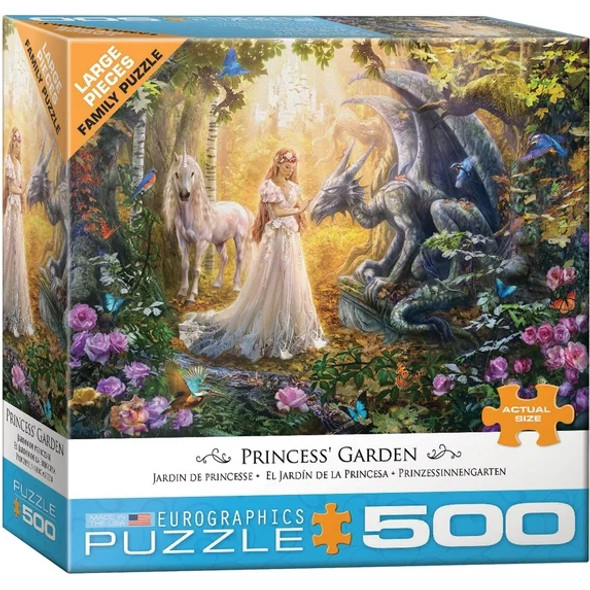 Princess' Garden 500-Piece Puzzle