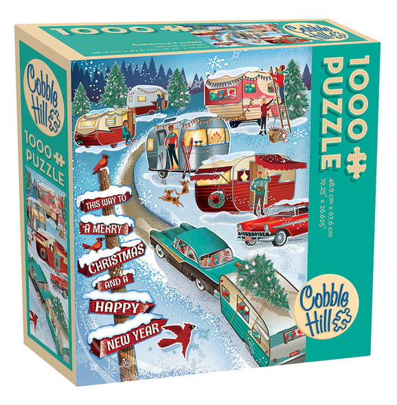 Christmas Campers 1000 piece puzzle