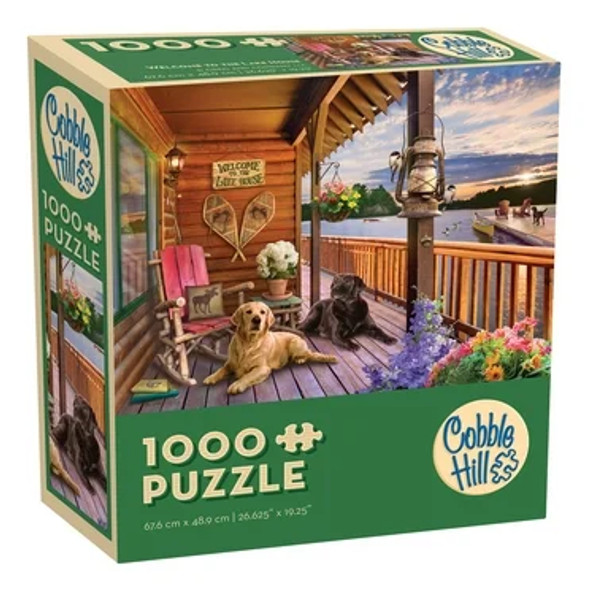 Welcome to the Lake House 1000 piece puzzle