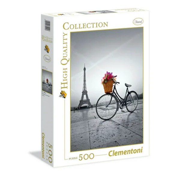 Romantic Promenade in Paris 500 piece puzzle