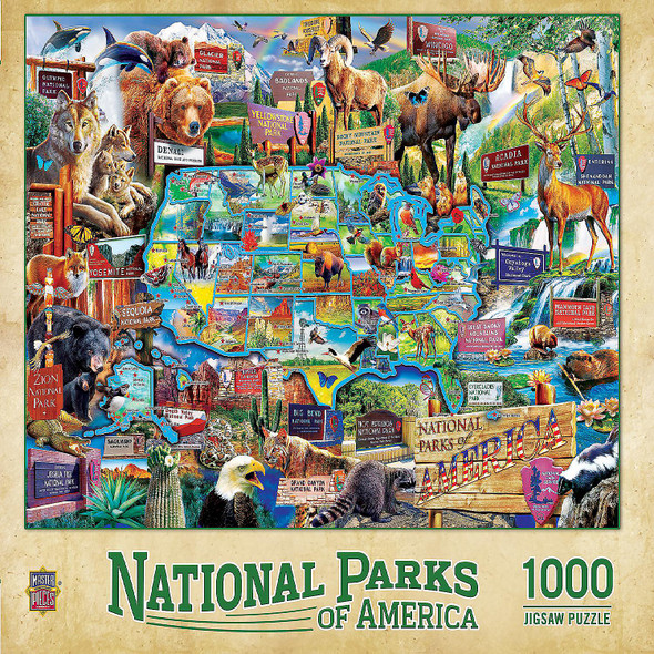 National Parks of America 1000 piece puzzle