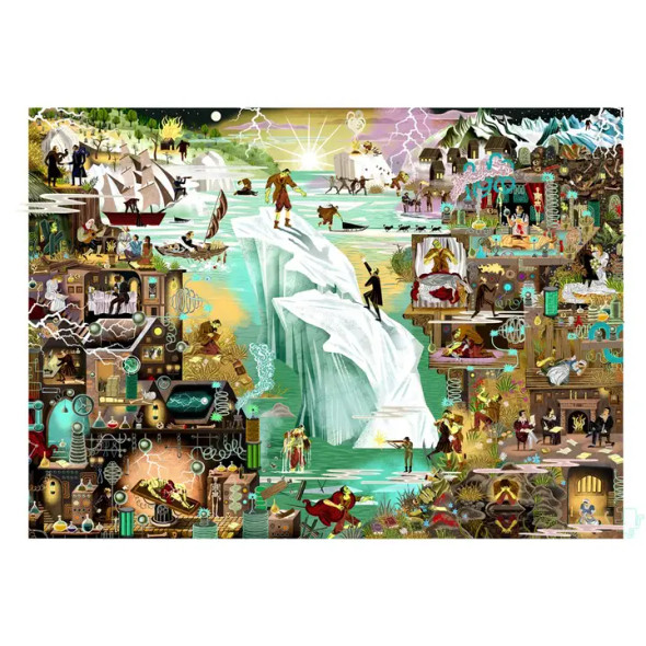 The World of Frankenstein 1000 Piece Puzzle