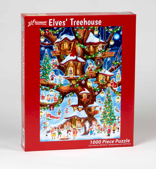 Elves' Treehouse 1000 piece puzzle