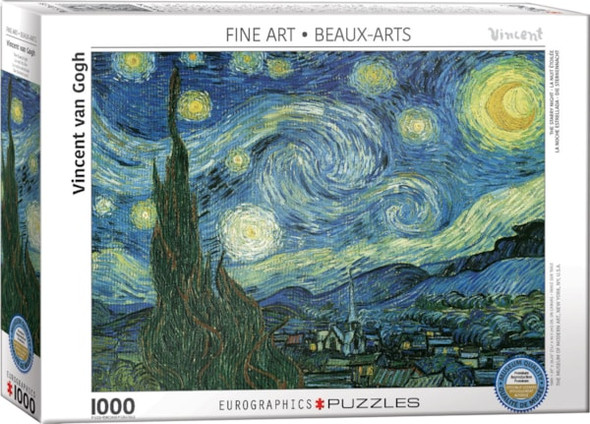 Starry Night by Vincent van Gogh 1000-Piece Puzzle