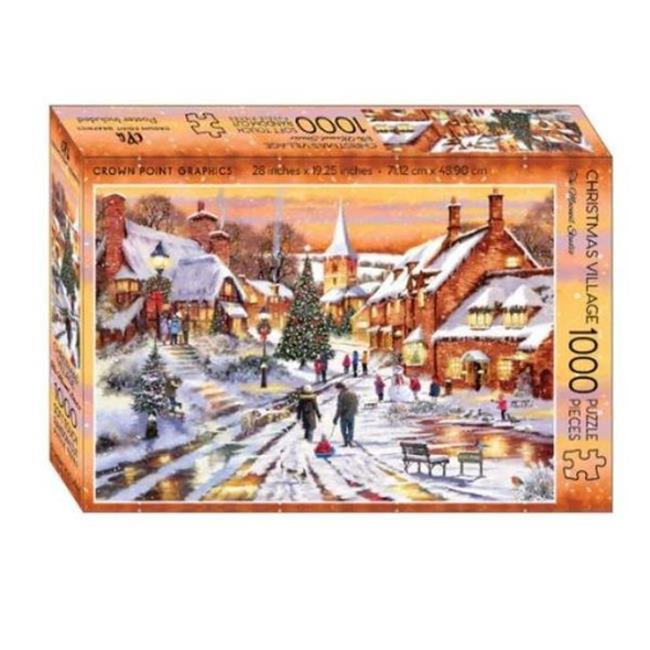 Christmas Village 1000 piece puzzle