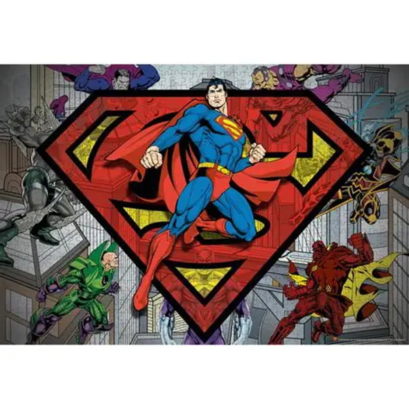 Superman and Villains 1000 Piece Puzzle