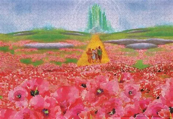 Poppy Fields 1000 Piece Jigsaw Puzzle