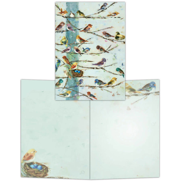 Community Birds Boxed Notecards 15 cards