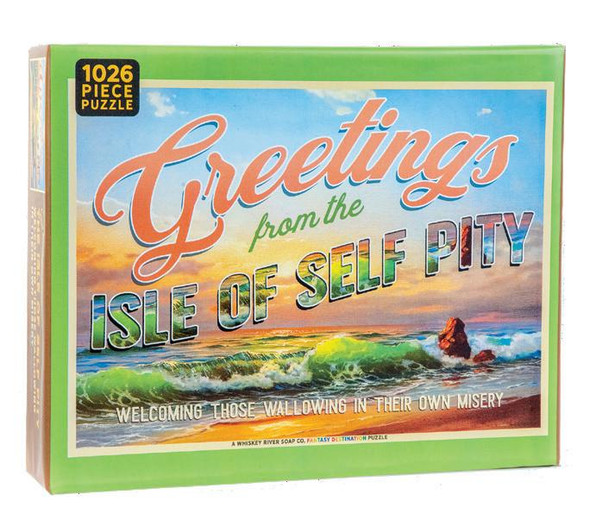Greeting from the Isle of Self Pity 1026 piece puzzle