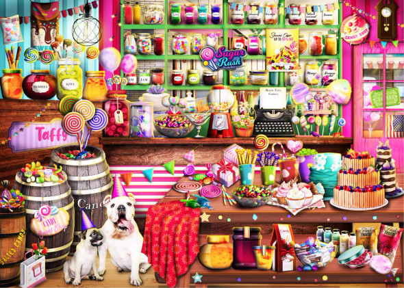 Candy Shop Jigsaw Puzzles 1000 Piece