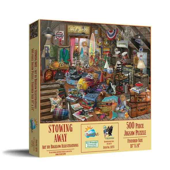 Stowing Away 500 piece puzzle