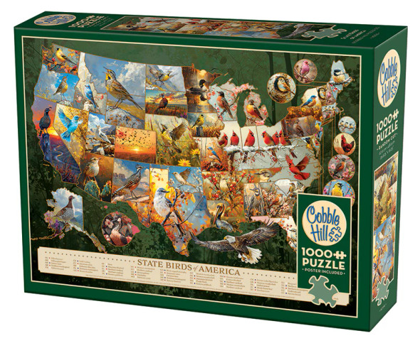 State Birds of America 1000 piece puzzle