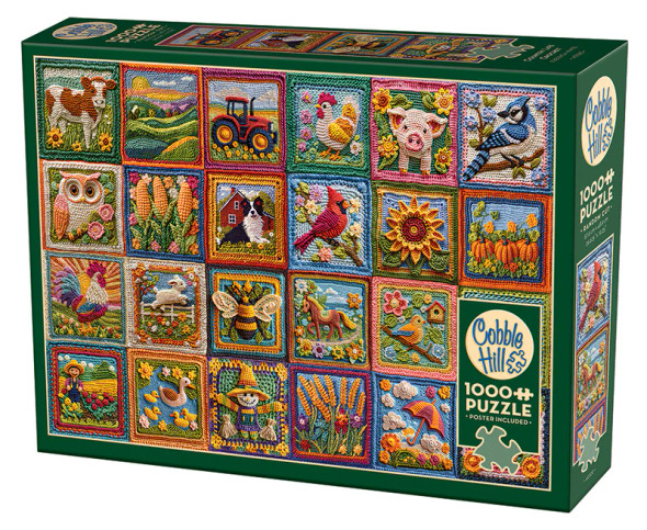 Country Life Crochet 1000 piece puzzle