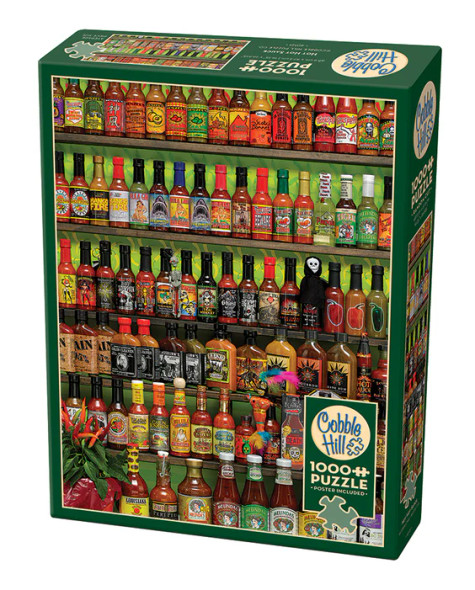Hot, Hot Sauces 1000 piece puzzle