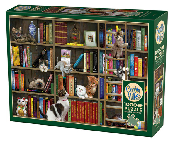 Kitty Librarians 1000 piece puzzle