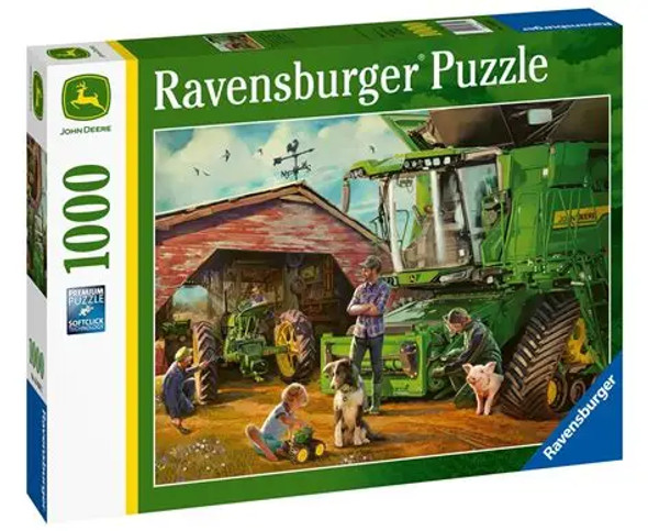John Deere Then & Now 1000 Piece Jigsaw Puzzle
