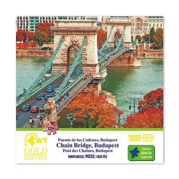 Chain Bridge, Budapest 1000 Piece puzzle