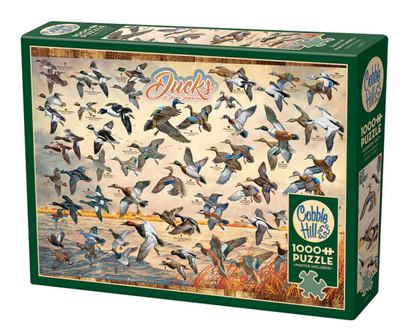 Ducks of North America 1000 piece puzzle