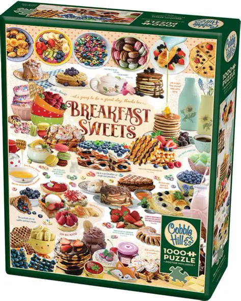 Breakfast Sweets 1000 piece puzzle
