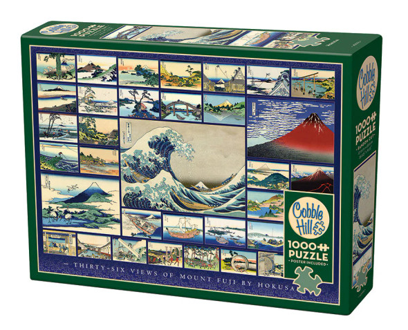 Hokusai 1000 piece puzzles