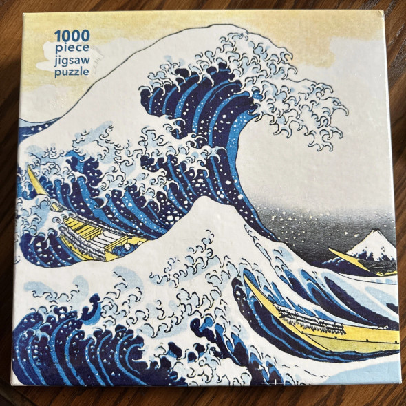 Hokusai: The Great Wave 1000 Piece Jigsaw Puzzle