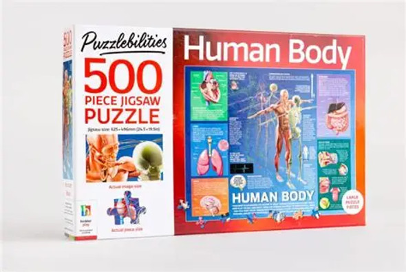 Human Body 500 Piece Jigsaw (Puzzlebilities)