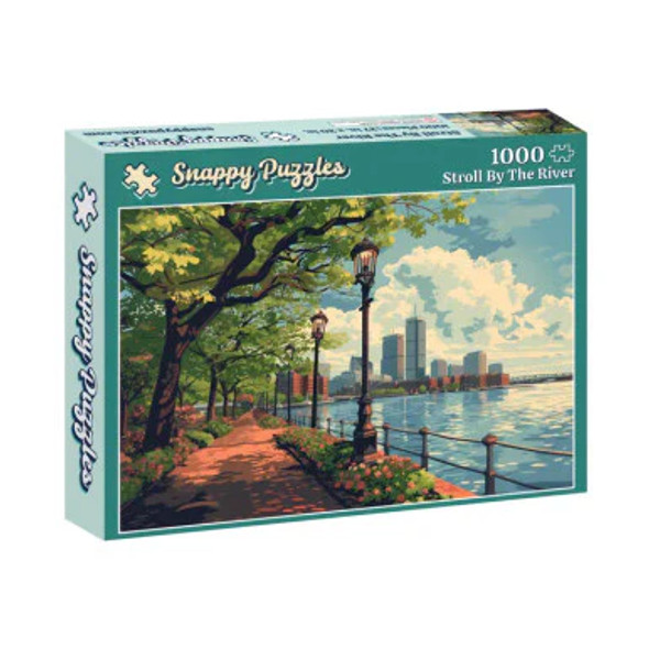 Stroll by the River 1000 piece puzzle