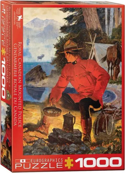 RCMP Morning Campfire 1000-Piece Puzzle