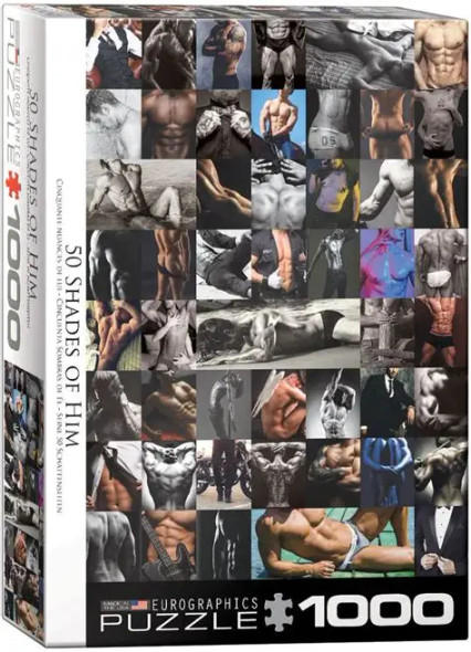 50 Shades of Him 1000-Piece Puzzle