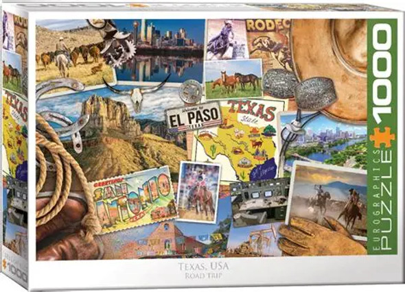 Texas - Road Trip 1000-Piece Puzzle