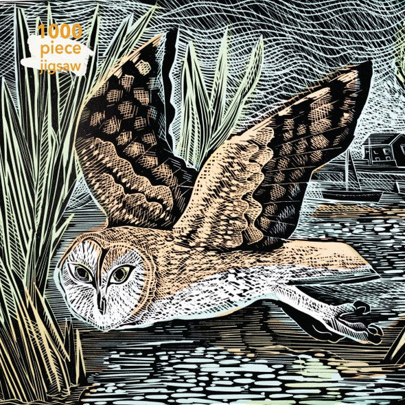 Angela Harding: Marsh Owl 1000 Piece Puzzle