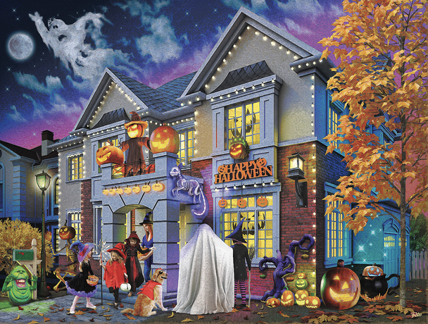 Where's the Halloween Party 500 piece puzzle