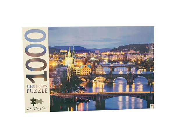 VLYAVA River, Prague, CZECH Republic 1000 piece puzzle