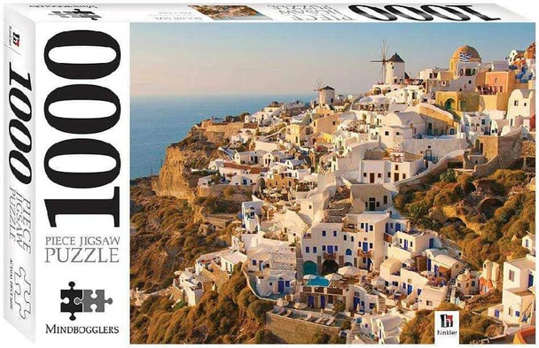 village of OIA, Santorini, Greece 1000 piece puzzle