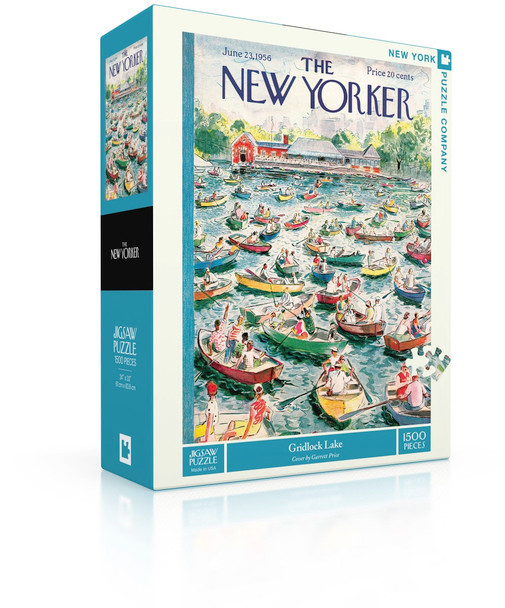 Gridlock Lake 1500 piece puzzle