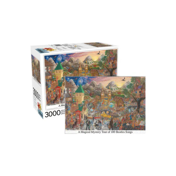 The Beatles Magical Mystery Tour 3000 Pc Puzzle