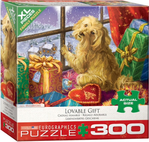 Holiday Pup 300 piece puzzle
