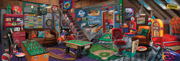 Mancave 500 piece puzzle