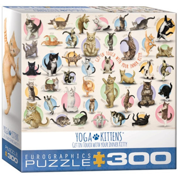 Yoga Kittens 300 piece puzzle