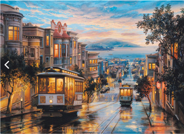 San Francisco Cable Car Heaven 1000 piece puzzle