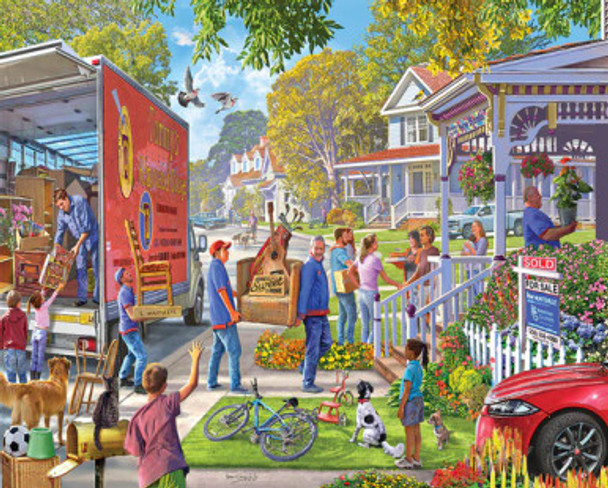 Moving In 1000 piece puzzle