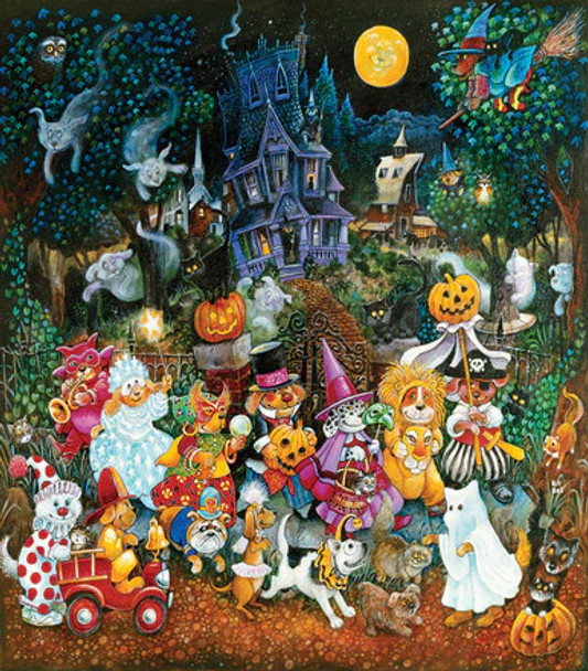 Trick or Treat Dogs 300 piece puzzle