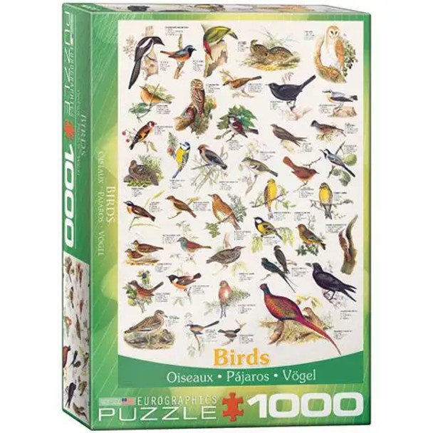 Birds 1000-Piece Puzzle